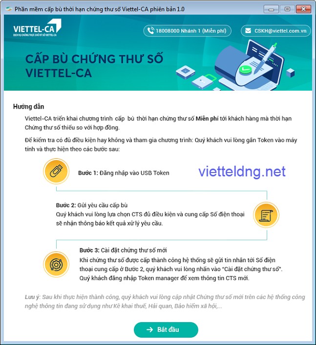 Hướng dẫn bù chữ số Viettel cơ bản theo các bước